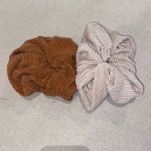 Free People Oversized Scrunchies (2 total)